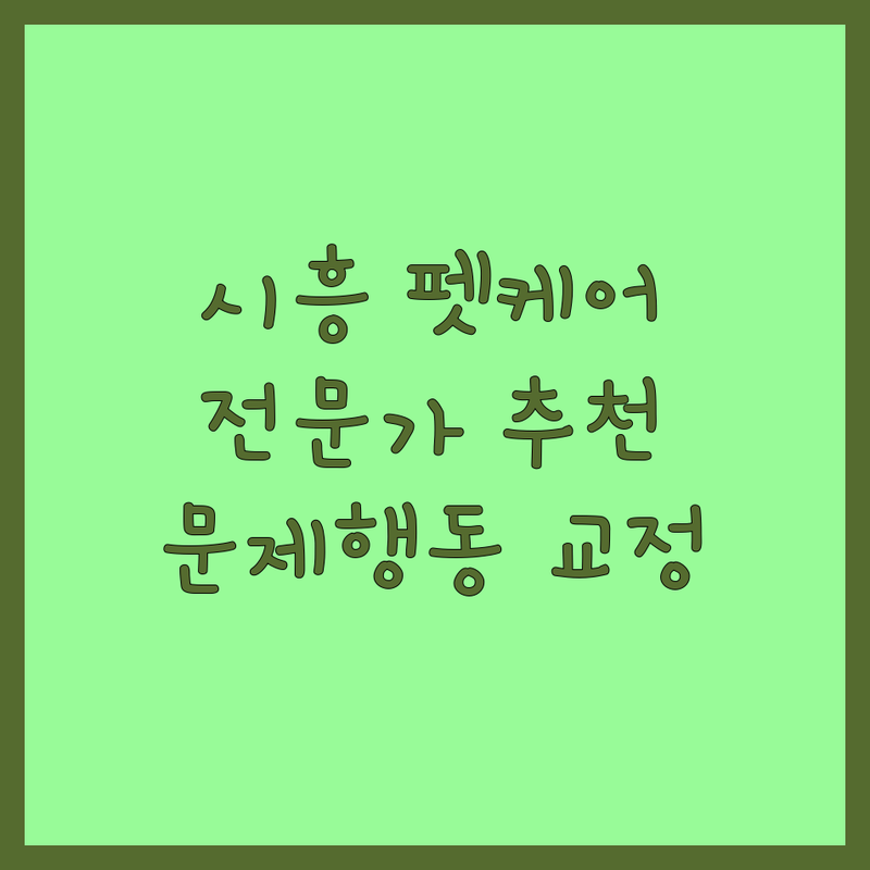 시흥 반려동물행동 전문가 추천 | 강아지 고양이 미용 분양 호텔 유치원 잘하는 곳 | 문제 행동 교정 비용 가격 | 시흥 신천동 대야동 신천역 시흥대야역